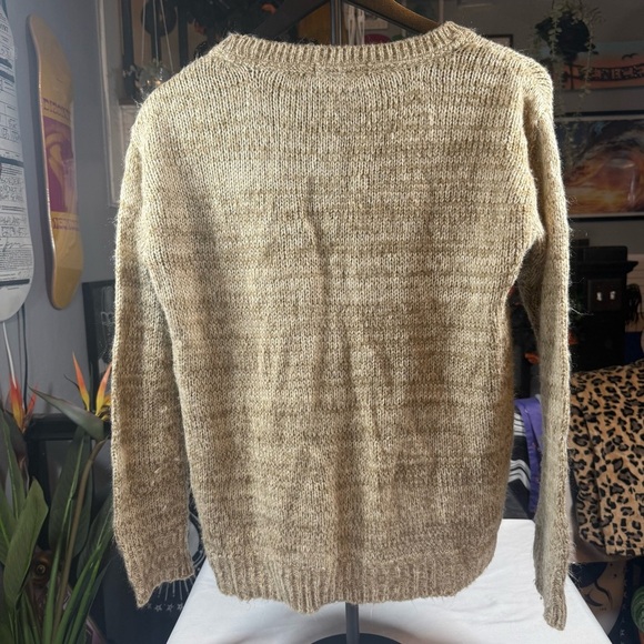 Rewind Beige Sweater with Dog Motif - Picture 14 of 14